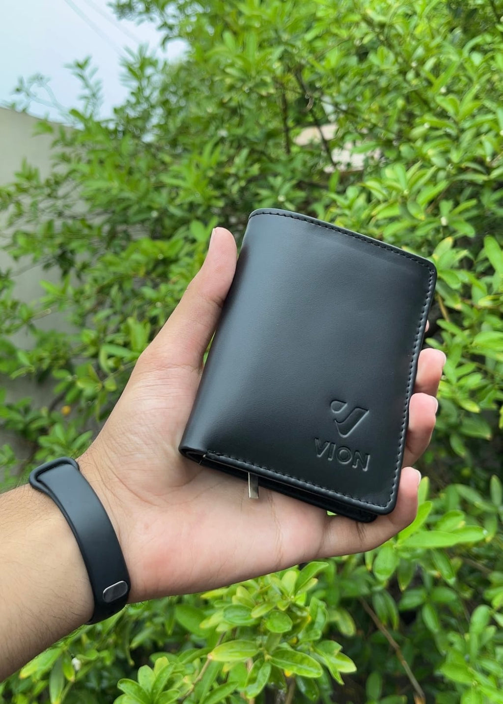 Bi-fold Leather wallet SKU 01