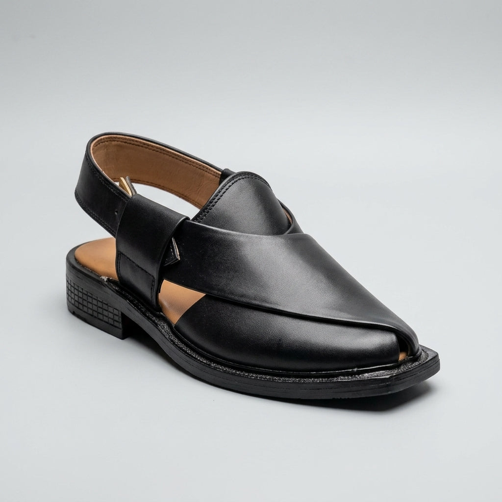 Flat sole norozi with Pure leather