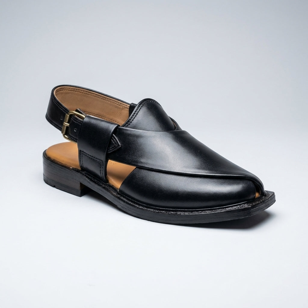 Flat sole norozi with Pure leather
