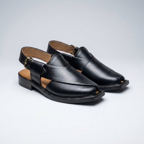 Flat sole norozi with Pure leather