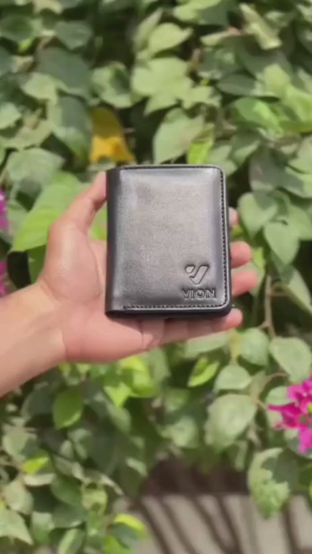 Bi fold Leather Wallet 09