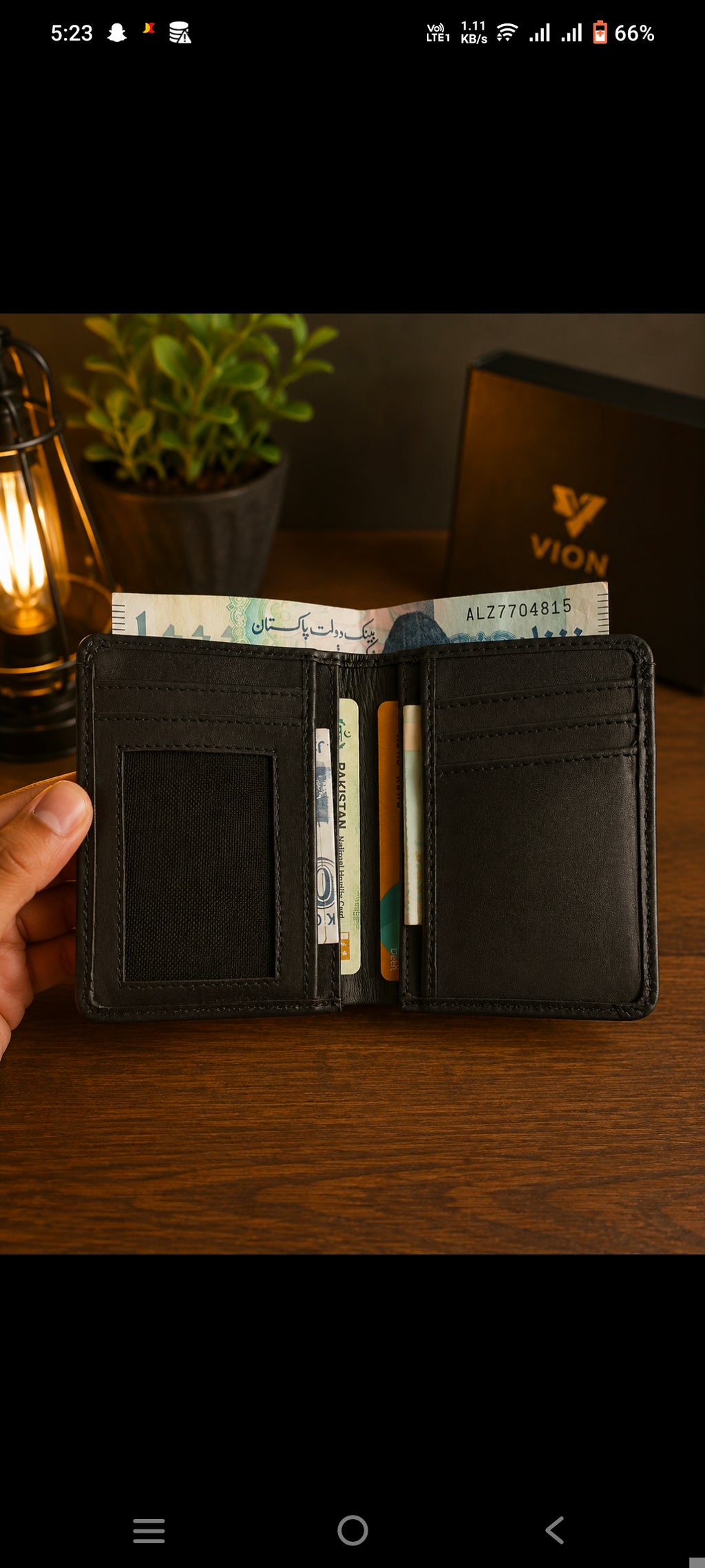 Premium Leather Wallet Sku 03